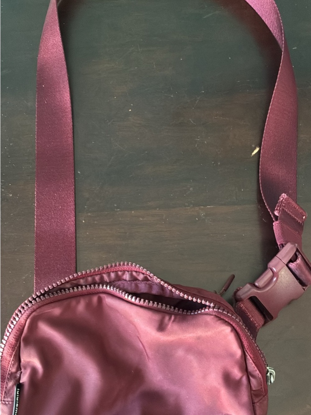 lululemon athletica Burgundy Crossbody Bag